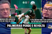 PALMEIRAS PERDE PARA O ATLÉTICO-MG E ALEX MÜLLER SOLTA O VERBO
