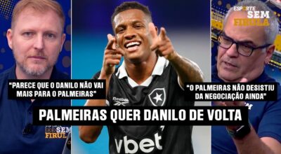 PALMEIRAS TENTA DANILO, MAS SURGE UM OBSTÁCULO INESPERADO