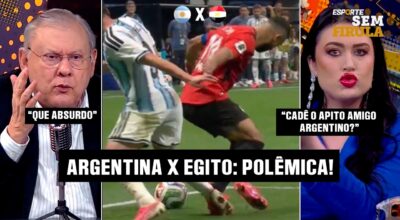 POLÊMICA NA COPA: ARGENTINA FAVORECIDA PELA ARBITRAGEM?