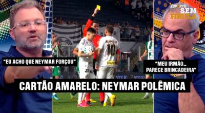 POLÊMICA NA VILA: NEYMAR E O CARTÃO CONTRA A CHAPECOENSE