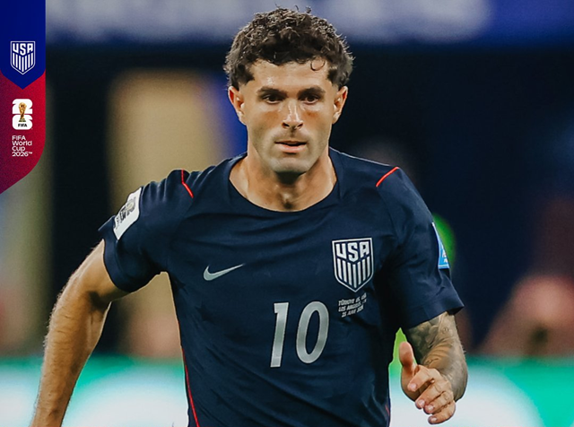 Pulisic sofre fratura na perna durante derrota para Bélgica