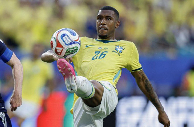 Rayan é preservado em treino da Seleção, mas não preocupa contra a Noruega