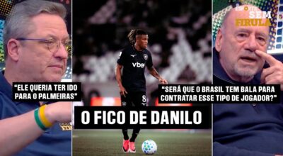 REVOLTA NO VERDÃO? DANILO DECIDE FICAR NO BOTAFOGO