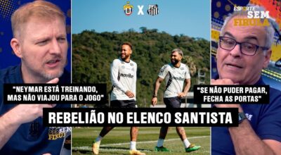 SANTOS EM CRISE: REBELIÃO NO ELENCO E DIREITOS DE IMAGEM ATRASADOS