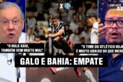 TORCIDA DO GALO PERDE A PACIÊNCIA: O EMPATE QUE FICOU COM GOSTO DE DERROTA
