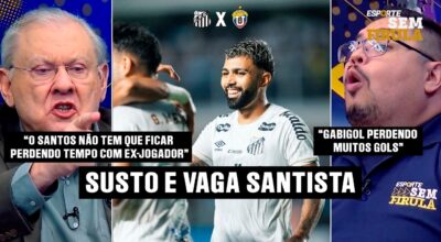 VEXAME EVITADO? SANTOS VIRA O JOGO E SEGUE NA SULA
