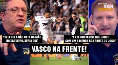 1×0 É SUFICIENTE? VASCO VENCE O JOGO DE IDA NO SUFOCO