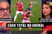 ABSURDO NO GRENAL! POR QUE CARLOS VINICIUS NÃO FOI EXPULSO?