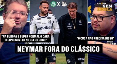 BASTIDORES: POR QUE NEYMAR NÃO ENFRENTA O PALMEIRAS?