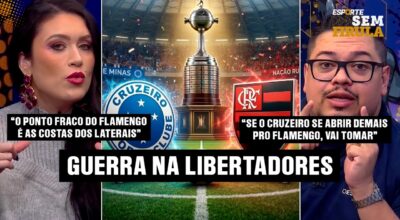 CRUZEIRO X FLAMENGO: O DUELO DE GIGANTES NA LIBERTADORES