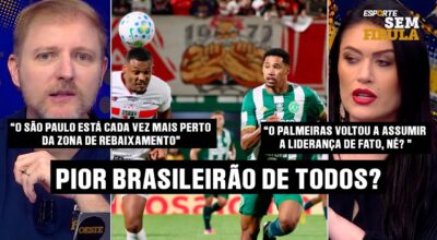DEBATE: O NÍVEL DO CAMPEONATO BRASILEIRO ESTÁ PIORANDO?
