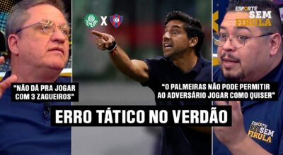 ESQUEMA MEDÍOCRE! POR QUE A LINHA DE 5 ESTÁ ACABANDO COM O VERDÃO?