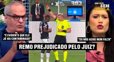 MARLLON EXPULSO: O LANCE QUE MUDOU REMO X SANTOS