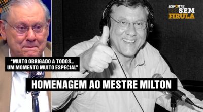 MILTON NEVES 75 ANOS: ESPORTE SEM FIRULA COMEMORA O ANIVERSÁRIO DO MESTRE