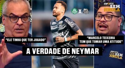 NEYMAR ABRE O JOGO SOBRE AUSÊNCIA NO CLÁSSICO