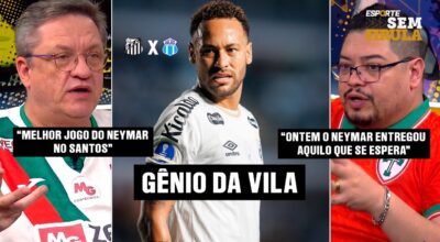O DIA QUE NEYMAR FOI IMPARÁVEL NO SANTOS