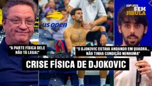 O FIM DE UMA ERA? DJOKOVIC PASSA MAL EM QUADRA E É ELIMINADO POR ARGENTINO