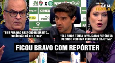 O PALMEIRAS ENTREGOU A FAIXA PRO FLAMENGO?