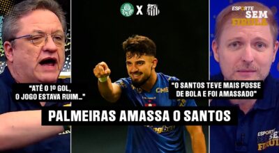 PALMEIRAS 3×0 SANTOS: O MASSACRE NO CLÁSSICO