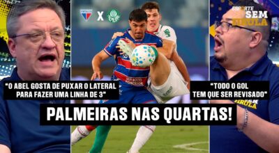 PALMEIRAS PERDE PARA O FORTALEZA, MAS GARANTE VAGA NAS QUARTAS!