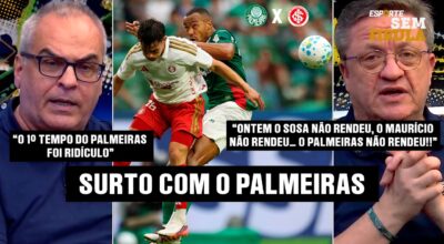 “VERGONHA!”: LOEBELING DETONA POSTURA DO PALMEIRAS CONTRA O INTER
