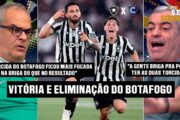 VITÓRIA AMARGA: BOTAFOGO VENCE MAS CAI NA SULA-MERICANA