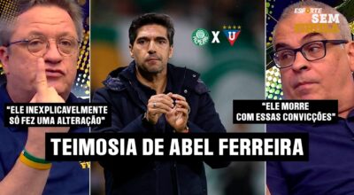 ABEL FERREIRA ESTÁ PERDIDO? DEBATE ESQUENTA SOBRE AS TEIMOSIAS E ESCALAÇÕES NO PALMEIRAS!