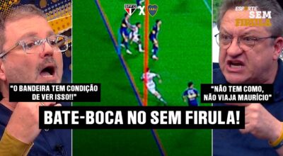 CLIMA ESQUENTOU! ALEX MÜLLER E MAURICIO ROSSI BATEM BOCA POR LANCE DO SPFC!