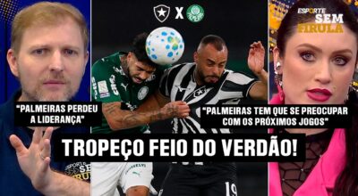 CRISE NO VERDÃO? DERROTA CONTRA O BOTAFOGO CUSTA CARO E ESQUENTA OS BASTIDORES!