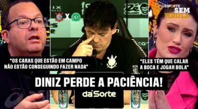 DESABAFO PESADO! FERNANDO DINIZ ADMITE VERGONHA COM ATUAÇÃO DO TIME!