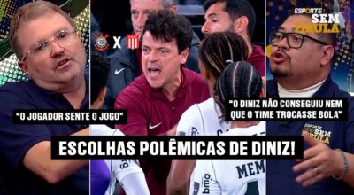DINIZ TEIMOU DEMAIS? AS DECISÕES QUE CUSTARAM CARO AO CORINTHIANS CONTRA O ESTUDIANTES