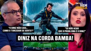 É O FIM DA LINHA PARA FERNANDO DINIZ NO CORINTHIANS? BANCADA ANALISA TÉCNICO NA CORDA BAMBA