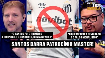 EFEITO LULA: SANTOS É O PRIMEIRO CLUBE A SUSPENDER CONTRATO COM BET!