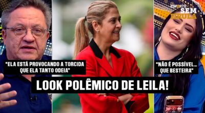 “FALTOU SEMANCOL OU É SACANAGEM?”: LEILA DE RUBRO-NEGRO NO CT REVOLTA PALMEIRENSES!