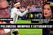 “FOI JUVENIL!” O GESTO OBSCENO DE MEMPHIS DEPAY QUE PODE CUSTAR CARO AO TIMÃO