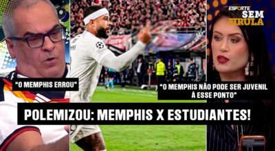 “FOI JUVENIL!” O GESTO OBSCENO DE MEMPHIS DEPAY QUE PODE CUSTAR CARO AO TIMÃO