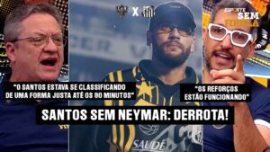 GALO IMPIEDOSO! SANTOS JOGA BEM SEM NEYMAR, MAS LEVA BAILE NA SUL-AMERICANA!