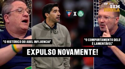 MAIS UMA EXPULSÃO! ABEL FERREIRA LEVA O 15º VERMELHO