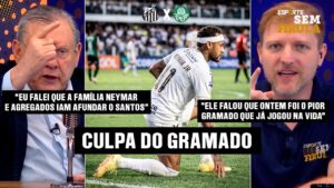 NEYMAR DETONA GRAMADO DO SANTOS: O MOTIVO DA LESÃO