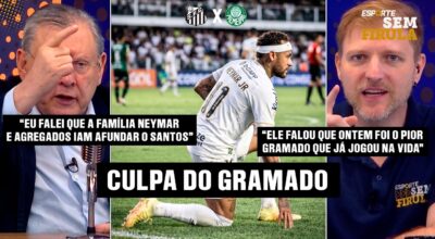 NEYMAR DETONA GRAMADO DO SANTOS: O MOTIVO DA LESÃO