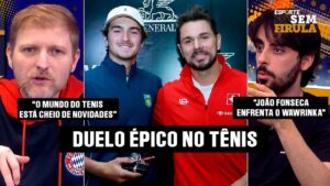 O BRASIL EM QUADRA! O JOGAÇO ENTRE JOÃO FONSECA E A LENDA WAWRINKA