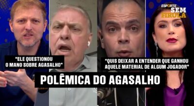 O CLIMA ESQUENTOU: MANO NÃO PERDOA OSMAR STABILE POR CAUSA DE AGASALHO