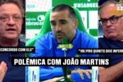 O IMPACTO DAS FALAS DE JOÃO MARTINS NOS BASTIDORES DO PALMEIRAS