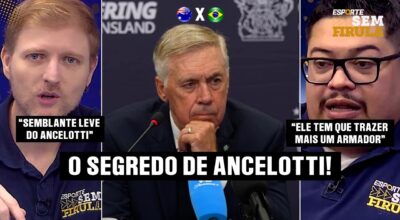 O PLANO TÁTICO DE ANCELOTTI QUE TRANSFORMOU O JOGO DO BRASIL!