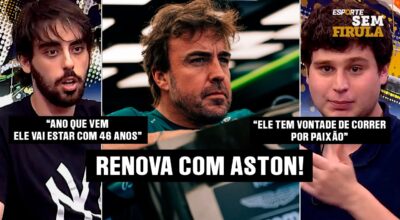O VELHO LOBO FICA! ALONSO RENOVA COM A ASTON MARTIN E AGITA A FÓRMULA 1 ATÉ 2027!