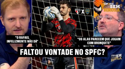POLÊMICA PURA: ANALISAMOS A QUEDA DO SPFC CONTRA O BOCA JUNIORS!