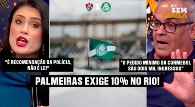 PRESSÃO NA CONMEBOL! TORCIDA DO PALMEIRAS EXIGE SEU ESPAÇO NO MARACANÃ!
