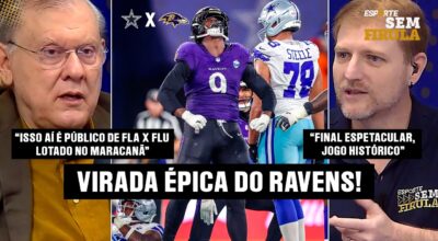 QUE JOGO INSANO! RAVENS X COWBOYS DECIDIDO NO ÚLTIMO LANCE!