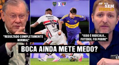 SÃO PAULO CAI POR 1 A 0 NA BOMBONERA: O BOCA AINDA METE MEDO OU FOI FALTA DE ATITUDE?