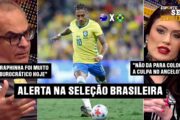 SELEÇÃO BRASILEIRA PREOCUPA: ATUAÇÃO PÉSSIMA E EMPATE AMARGO CONTRA A AUSTRÁLIA!